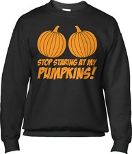My Pumpkins Halloween Trick or Treat Costume Party Funny Humor Mens Sweatshirt