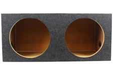 Rockville RD12 Dual 12” 1.25 cu.ft. 3/4” MDF Sealed Subwoofer Enclosure Sub Box