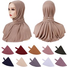 Muslim Women Underscarf Hat Amira Hijab Chemo Cap Stretch Wrap Headscarf Cover