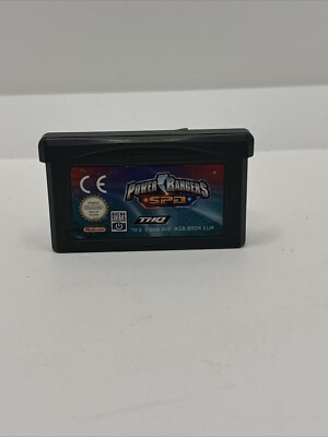 Spiel Leistung Rangers SPD Nintendo Gameboy Advance GBA