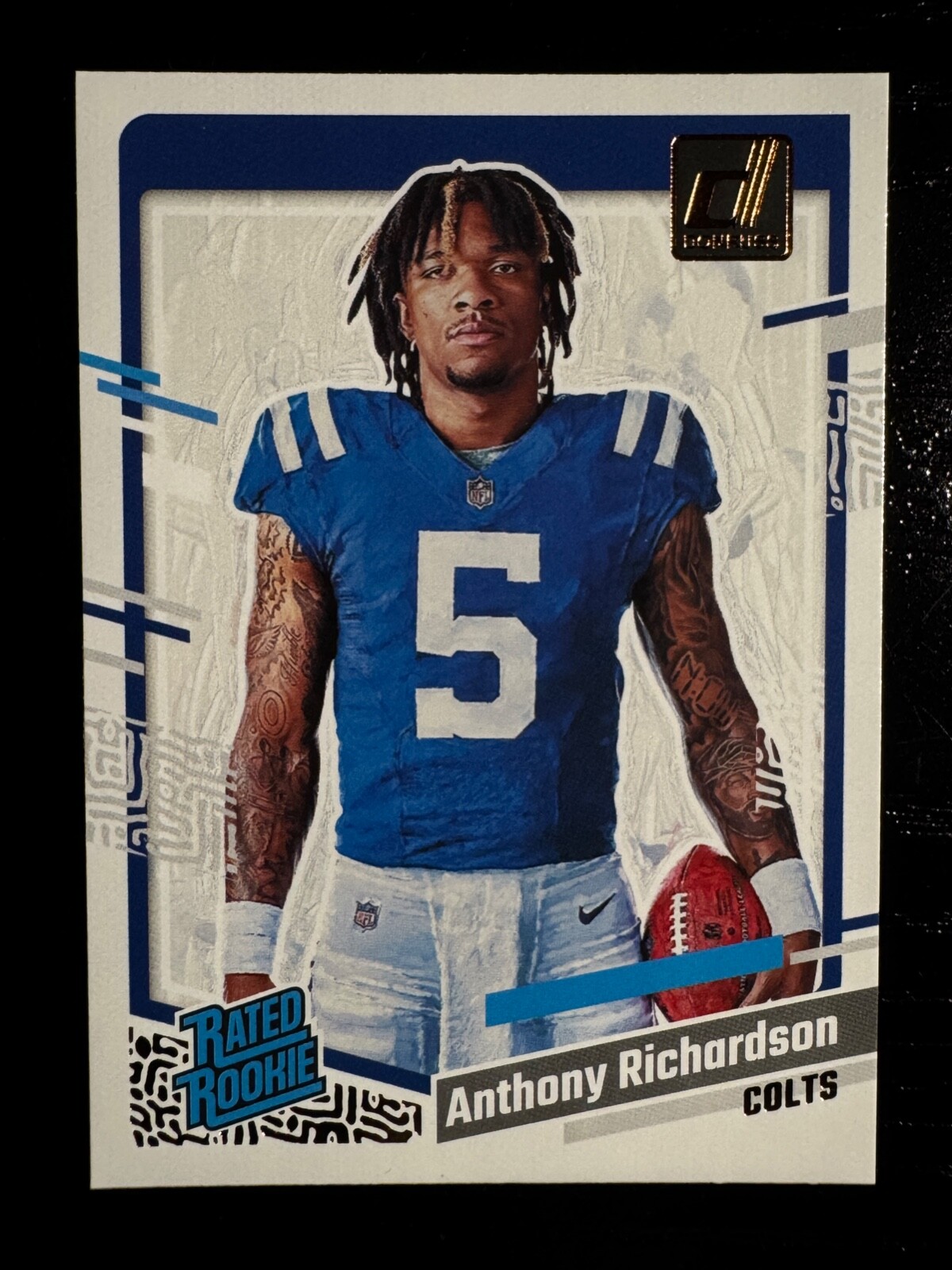 2023 Panini Donruss - Rated Rookie Portrait #2 Anthony Richardson (RC)
