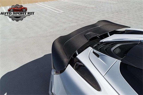 Real Carbon Fiber Black Rear Spoiler Wing Fit For McLaren 720S VS Style 1 Pcs - Bild 6 von 9