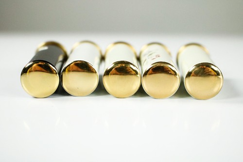 5 Stück Lippenstift Hülsen Halter Dosen neuw. NOS Vintage W. Germany 50er 60er - Bild 10 von 11