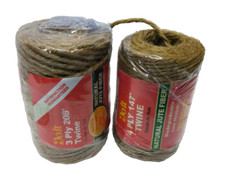 4 PLY Natural Jute Twine 147 yards - Rustic Wedding Decorative - 3 ply 208' NEW