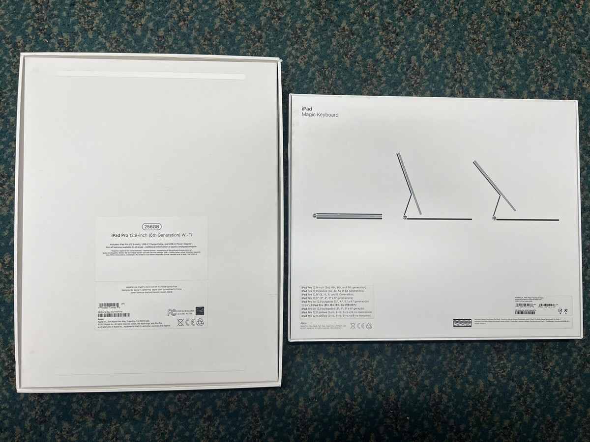 Mint Apple iPad Pro 6th Gen. 256GB, Wi-Fi, 12.9in, MNXR3LL/A W