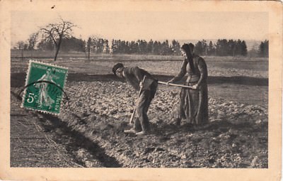 AK MORTEAU LOK SCHWEIZ SCHOKOLADE KLAUS Bauern Hacke gestempelt 1914 