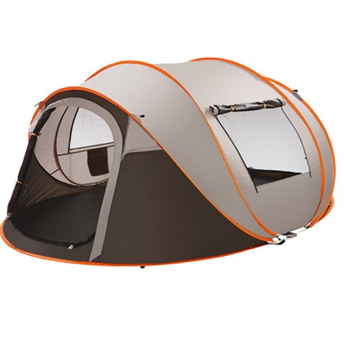 Zelt 5-6 Personen Campingzelt Pop-up Automatik Sekundenzelt Wurfzelt Familiezelt - Bild 17 von 18