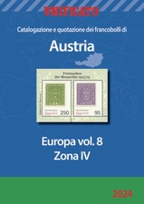 UNIFICATO 1 CATALOGO FRANCOBOLLI EUROPA VOLUME 8 ZONA IV - AUSTRIA 2024 NUOVO