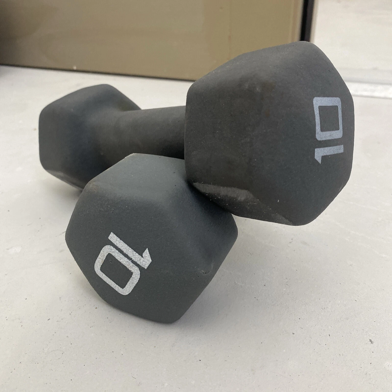 weight set dumbells used
