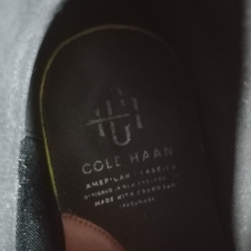 Cole Haan Mens Sz 8.5 M Black Leather Kiltie Chukka Boots Style C36313 - Picture 10 of 17