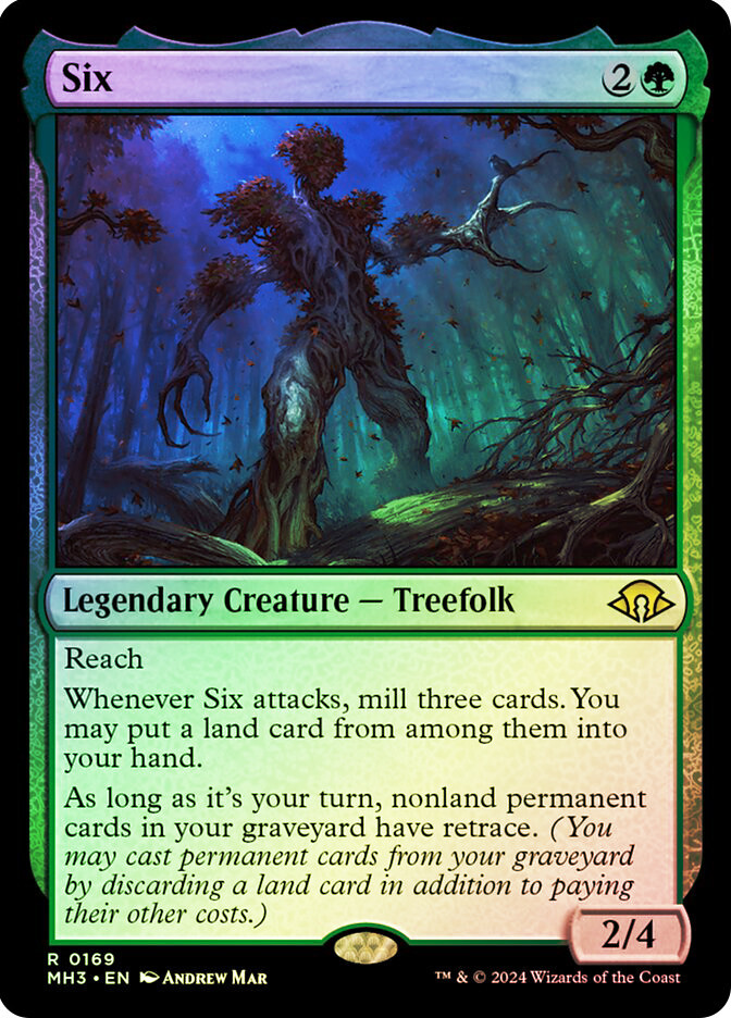 MTG FOIL Six - Modern Horizons 3 #169 | eBay