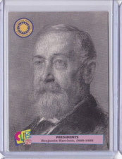 1992 Club Pro Set Presidents #23 BENJAMIN HARRISON (IDO1)