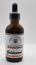 Goldenrod Herbal Tincture Organic, 1oz bottle, Bladder, Respiratory, Digestive