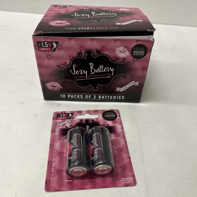 Sexy Battery Xtra Endurance Alkaline Batteries  Adult Toys LR14 C (10 Packs Of 2