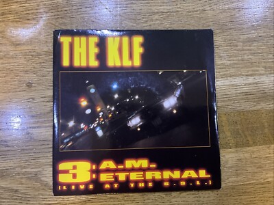KLF - 3 A.M. Eternal Live At The S.S.L. - Used Vinyl Record 7 - 41 - U8100z