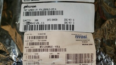 New Micron MT41J256M8JE-187E:A DRAM DDR3 SDRAM 2Gbit 256Mx8 1.5V 82-Pin FBGA