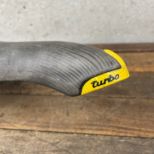 Vintage Selle Italia Turbo Matic 2 Seat Saddle Yellow Turbomatic 2 1990s 1997 - Picture 10 of 12
