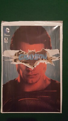 DC Comics Grayson #18 Batman Vs Superman, May 2016 (DIRECT SALES COPY)
