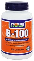 Now Foods - B100 Complex - 100 Capsules on sale Now Foods - B100 Complex - 100 Capsules on sale