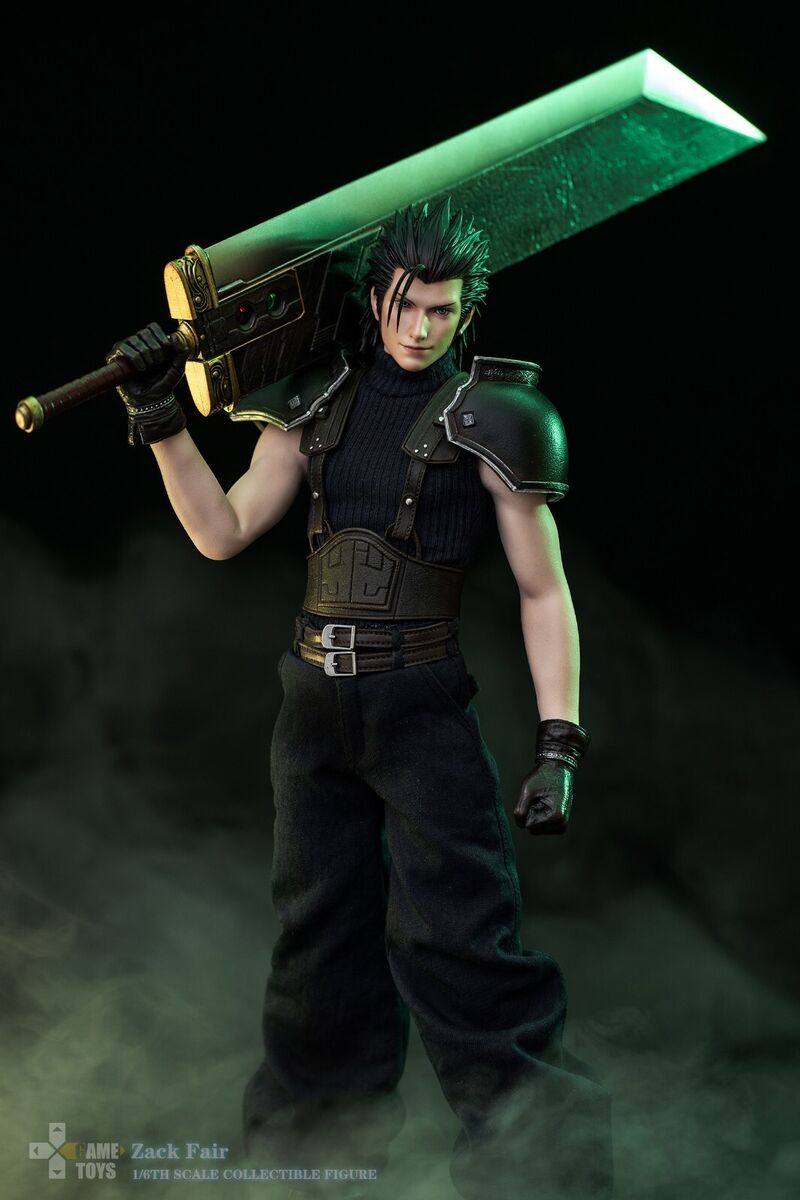 New GAMETOYS 1/6 GT-005 FF7 Zack Fair Main Body Action Figure