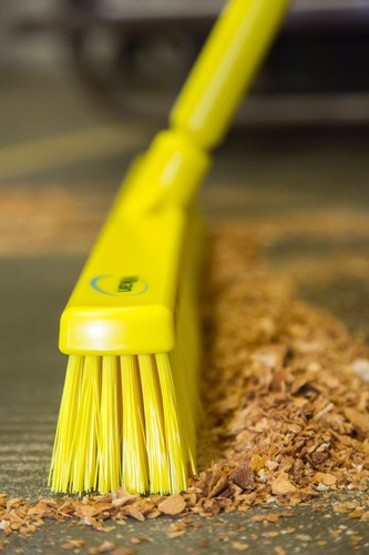 Vikan 31743 Broom, 410 mm, Soft/hard, Blue - Picture 16 of 16