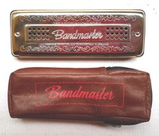Mundharmonika BANDMASTER, DDR, mit Etui, sehr...