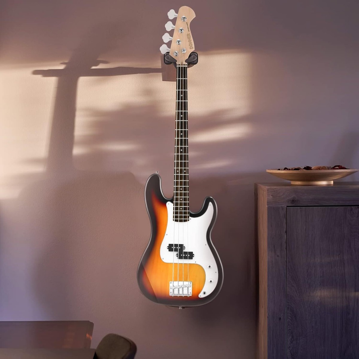 Donner EC1126 Supporto Appendi Chitarra A Parete Con Autobloccante – Carico 10kg - Foto 2