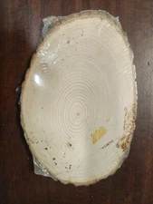 Basswood Country Round Plaque- 14" X 9" X 1/2" Walnut Hollow Farm