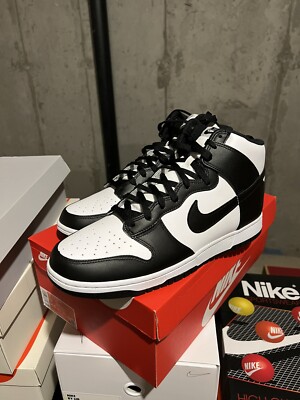 Nike Dunk High 6.5 ホワイト/ブラック Size 13 - Nike Dunk High Black White 195238789725| eBay