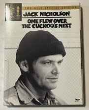 One Flew Over the Cuckoo's Nest, Jack Nicholson, DVD, 2 discs--the 70's classic!