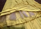 Sz 6-8 Mori Lee Bright Yellow Hi Neck Backless Prom Homecoming Formal Dress NWT — photo 5