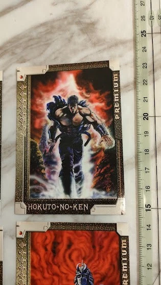 FIST OF THE NORTH STAR Premium Card 5 sheets Hokuto no ken Japan 2004 2504-13① - Image 3 of 4