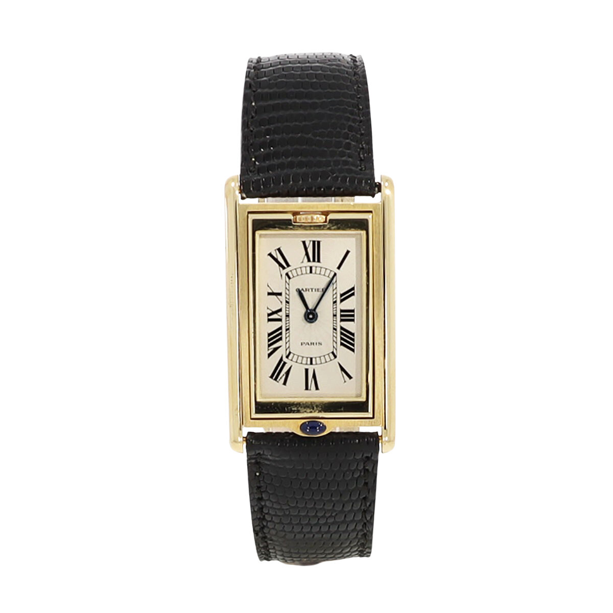 Cartier CARTIER Damenuhr Tank Basculante Handaufzug aus 750 Gold