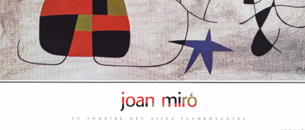 Puzzle 1000 Pièces Eurographics - Le Sourire Des Ailes De Flamme De Joan Miró - 68x48 Cm - Neuf