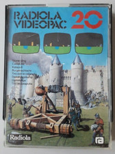 Jeu Videopac n°20 "Stone Sling/Catapulte" complet en boîte (N°2605S)