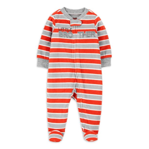 Child of Mine by Carter's Little Brother Fleece Sleep N Play- Infant Sizes - 第 1/1 張圖片