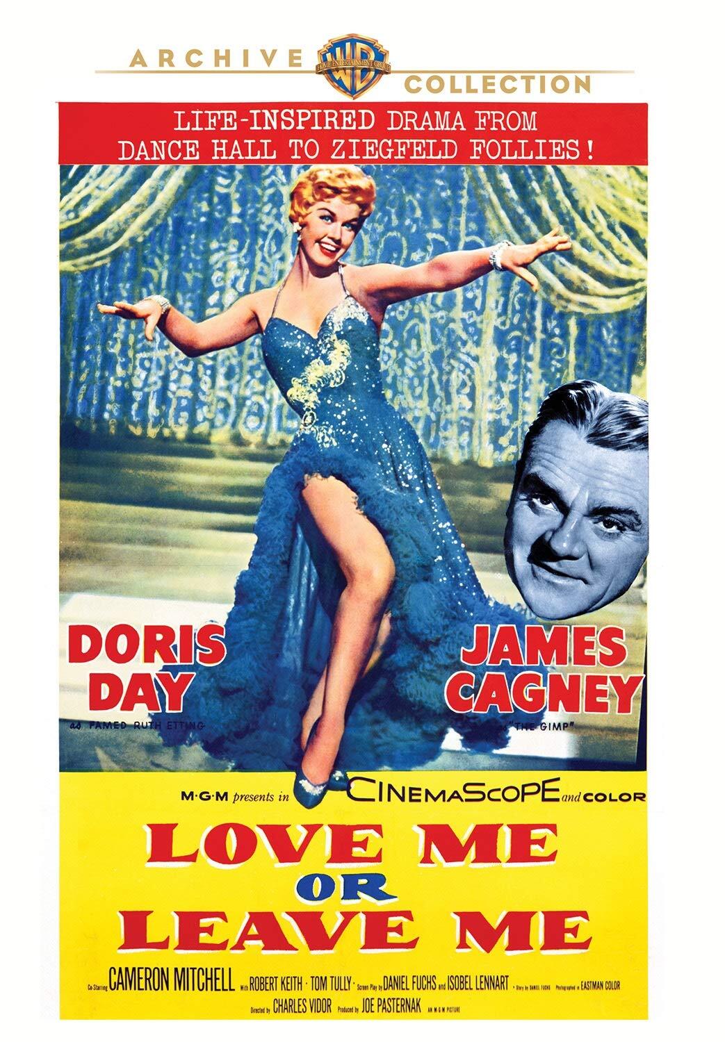 Love Me Or Leave Me (DVD) Cameron Mitchell Doris Day James Cagney Robert Keith