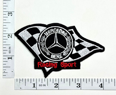 Embroidered Patch - Racing - Iron-on - F1 - Racing Sport - NEW - Mercedes-Benz