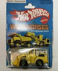 Vintage Hot Wheels Blackwall Workhorses CAT WHEEL LOADER #1173
