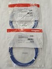 (2) Legrand -MC605-06 - Clarity Cat 6 UTP Modular Patch Cord, 5 FT, Blue