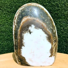 1428G Natural Ocean jasper Quartz Freeform Crystal Mineral specimen Healing