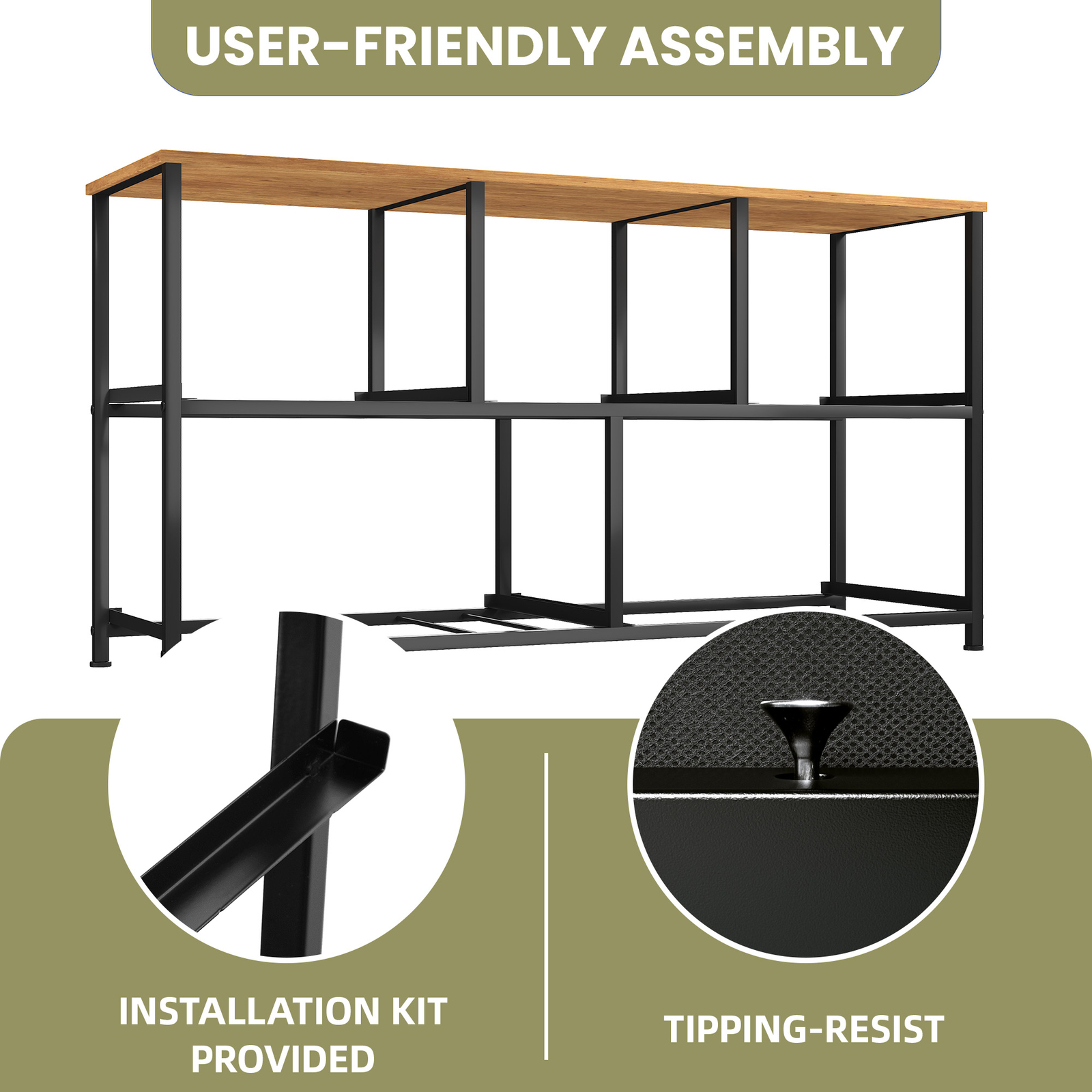 Chest of 5 Drawers Dresser Gray Fabric Modern Design Bedroom Storage Organizer