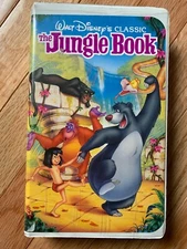 Walt Disney Black Diamond Classics The Jungle Book VHS clamshell