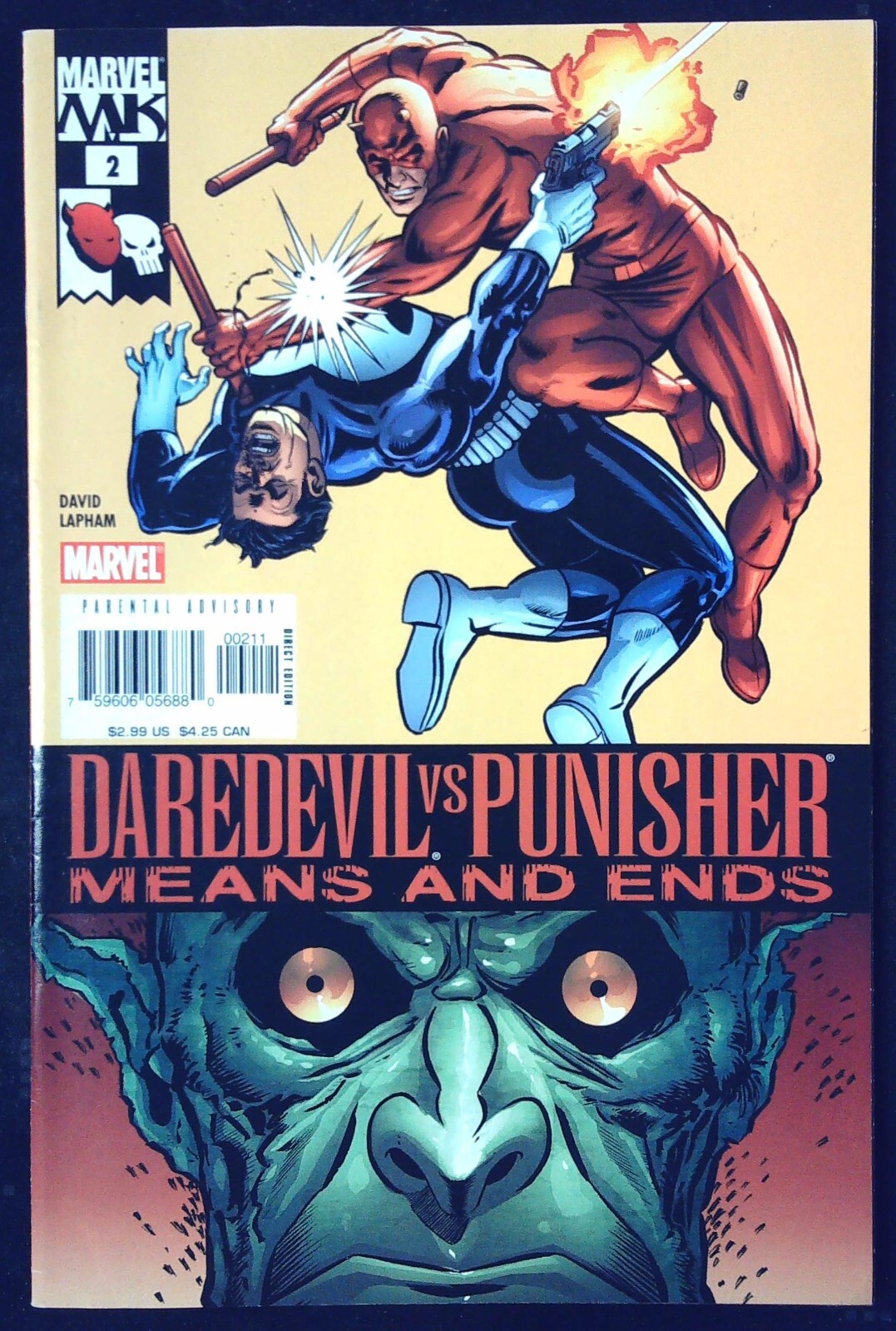 DAREDEVIL VS. PUNISHER (2005) #2 - Back Issue
