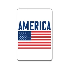 America Flag - USA 4th Of July Patriotic Magnet