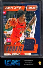 2021 Panini Chronicles Draft Picks Sharife Cooper Threads Rookie Memorabilia D3B