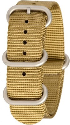 BERTUCCI G10 Heavy-Duty Nylon Webbing B-212N Khaki 22mm 7/8'' Watch Band 