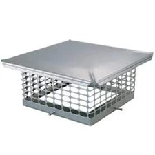14 In. X 14 In. Forever Damper Chimney Cap