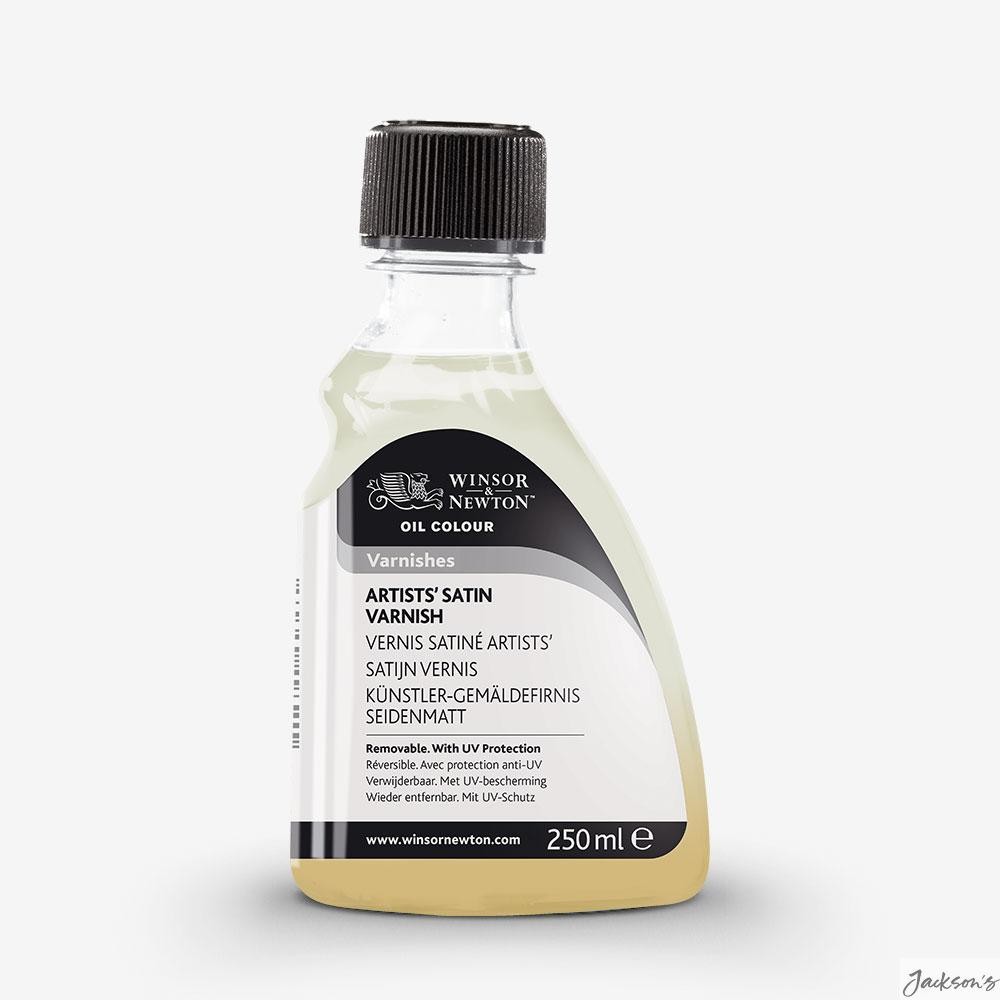 Winsor & Newton Artist Satin Picture Varnish 250ml For Oil Paintings