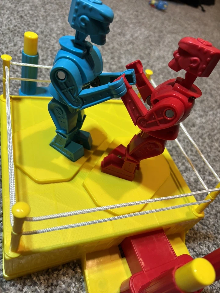 Juego Mattel Rockem Sockem Robots Funciona Excelente Estado Limpio Foto 4 de 4